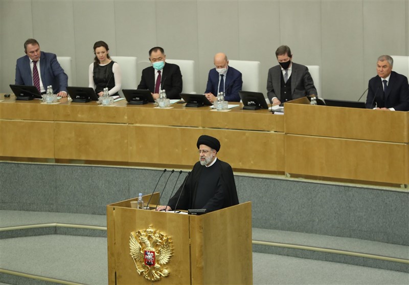 رئیسی در «مجلس دومای روسیه»: ایران به دنبال 