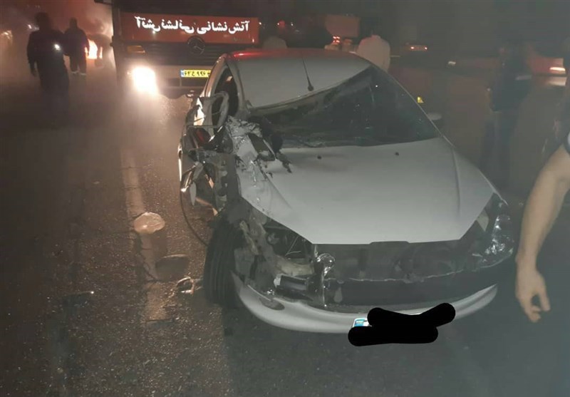 فوت دختر نوجوان در تصادف پژو ۲۰۶ با کامیون تصاویر