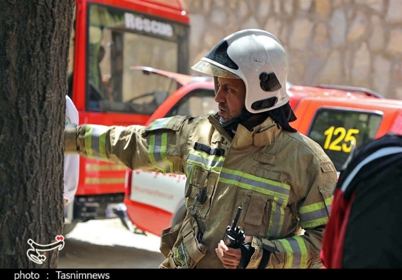 آتش‌نشانی تهران: تخلیه یک محله در زعفرانیه به دلیل انحراف تاورکرین صحت ندارد