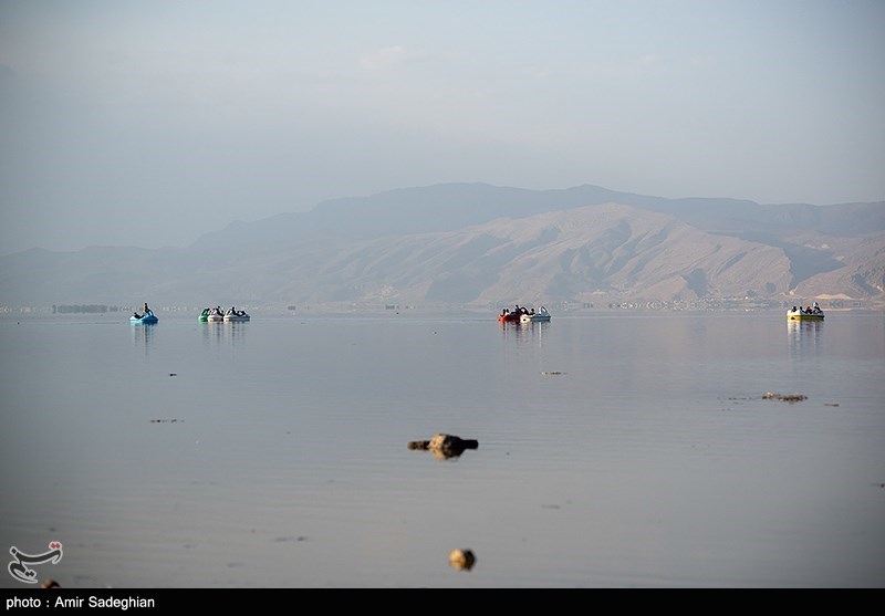 حال خوب سدها و تالاب‌های فارس بعد از بارش‌های اخیر/ جانی دوباره بر چهره دریاچه مهارلو تصاویر