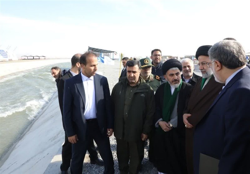 افتتاح سامانه انتقال آب به دریاچه ارومیه با حضور رئیس جمهور/ رهاسازی آب به بزرگ‌ترین پروژه زیست‌محیطی خاورمیانه فیلم و تصاویر