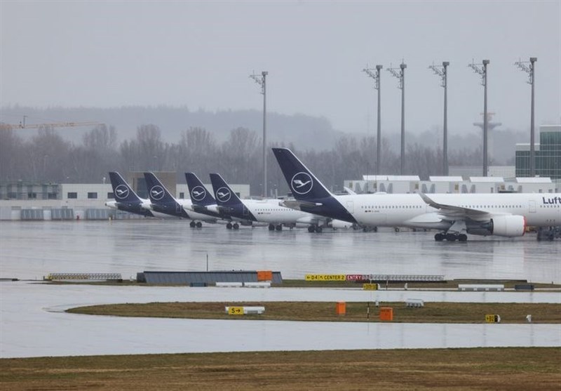 لغو بسیاری از پروازها در آلمان به دلیل اعتصاب در فرودگاه‌ها